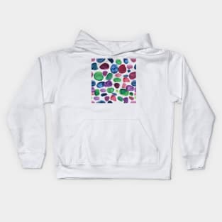 Abstract Watercolor Pattern Kids Hoodie